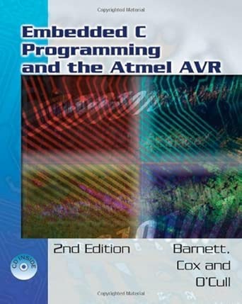 embedded c programming and the atmel avr by barnett richard h cox sarah ocull larry paperback 2nd edition