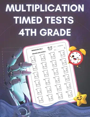 multiplication timed tests 4th grade math timed tests 100 practice pages multiplication practice exercises