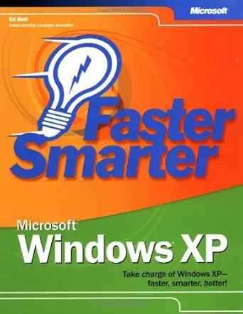 faster smarter microsoft windows xp 1st edition ed bott 8120322487, 978-8120322486