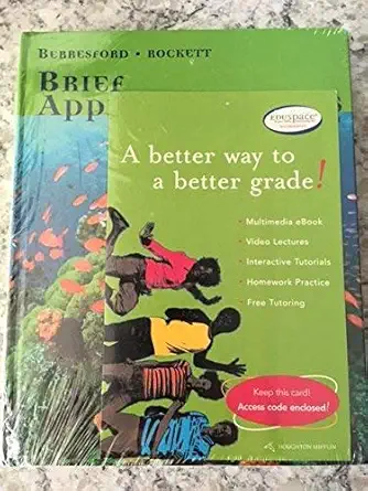 applied calculus brief 4th edition geoffrey c berresford 0618803521, 978-0618803521