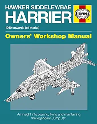 hawker siddeley/bae harrier manual 1960 onwards an insight into the history development production and role