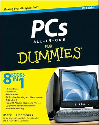 pcs all in one for dummies 5th edition mark l chambers 0470614544, 978-0470614549