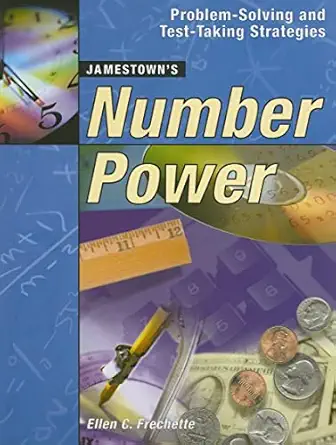 jamestowns number power problem solving and test taking strategies 1st edition ellen frechette 0809222795,