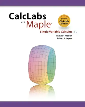 calclabs with maple for stewart s single variable calculus 7th 5th edition james stewart 084005811x,