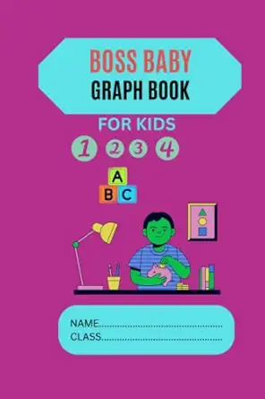 boss baby graph book for kids 1st edition brigthening corners b0bw3bdhgm