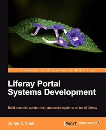 liferay portal systems development 2nd edition jonas x yuan 1849515980, 978-1849515986