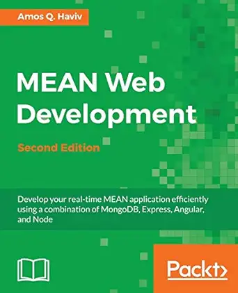 mean web development second edition 2nd revised edition amos q haviv 1785886304, 978-1785886300