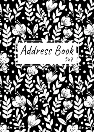address book 5x7 address book medium size a z alphabet index address phone email social media notes address