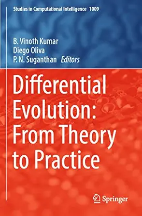 differential evolution from theory to practice 1st edition b vinoth kumar ,diego oliva ,p n suganthan