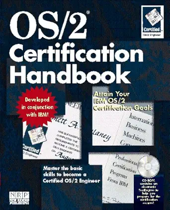 os/2 certification handbook/book and disk 1st edition bruce hallberg ,kathy ivens 1562054074, 978-1562054076