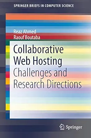 collaborative web hosting challenges and research directions 2014th edition reaz ahmed ,raouf boutaba
