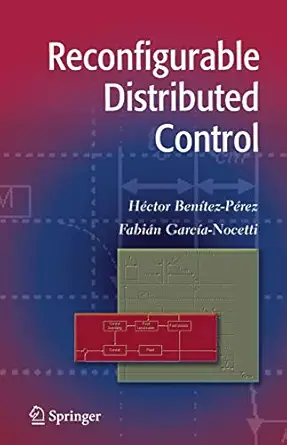 reconfigurable distributed control 1st edition hector benitez ,fabian garcia nocetti 1849969744,