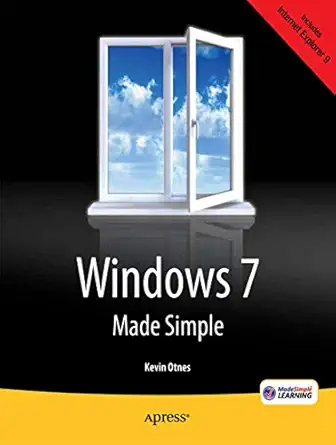 windows 7 made simple 1st edition kevin otnes ,msl made simple learning 1430236507, 978-1430236504