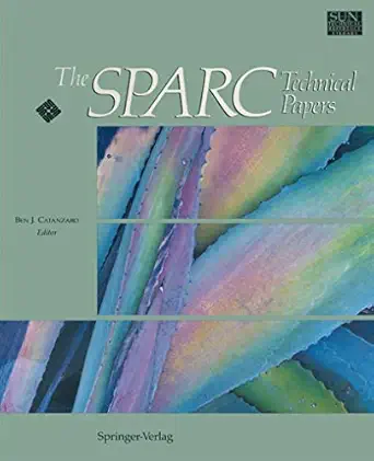 the sparc technical papers 1st edition ben j catanzaro 0387976345, 978-0387976341