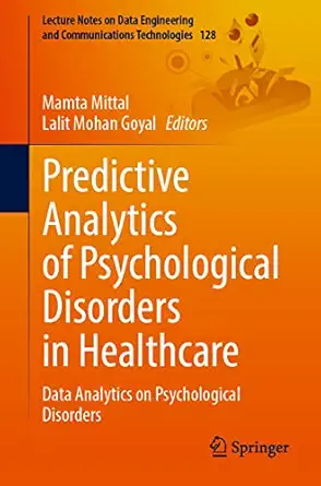 predictive analytics of psychological disorders in healthcare data analytics on psychological disorders 1st