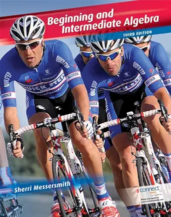 beginning and intermediate algebra with connect access card 3rd edition sherri messersmith 0077865707,