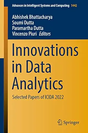 innovations in data analytics selected papers of icida 2022 1st edition abhishek bhattacharya ,soumi dutta