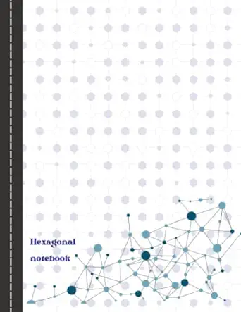 hexagonal notebool 80 pages 1st edition dragos letras b0bw2gdmy1