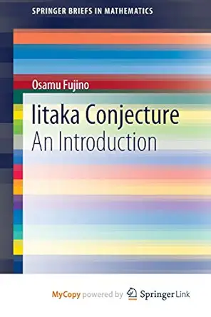 iitaka conjecture an introduction 1st edition osamu fujino 9811533482, 978-9811533488