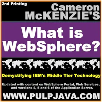what is websphere java j2ee portal and beyond 1st edition cameron w mckenzie 1598729012, 978-1598729016