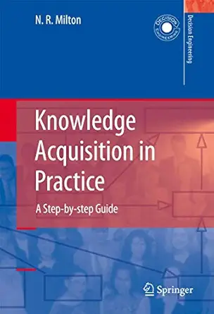 knowledge acquisition in practice a step by step guide 1st edition nicholas ross milton 1849966613,