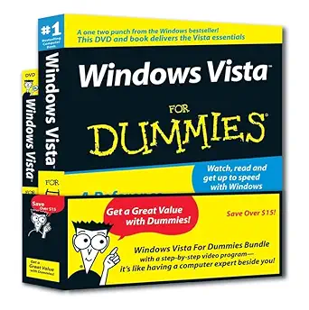 windows vista for dummies special dvd bundle 1st edition andy rathbone 0470121033, 978-0470121030