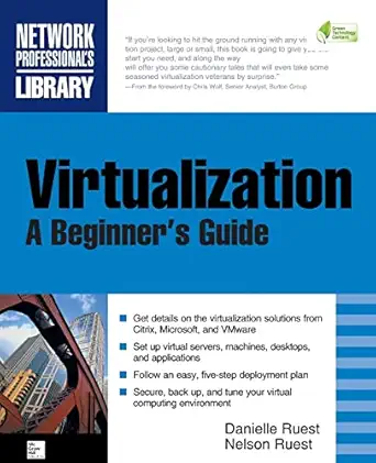 virtualization a beginners guide 1st edition nelson ruest ,danielle ruest 007161401x, 978-0071614016