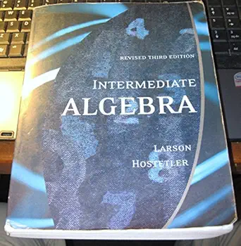 intermediate algebra 1st edition larson, hostetler b005ijr1by