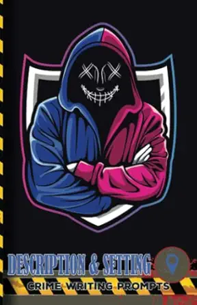 crime story writing prompts book description and setting pocket size for 20 separate locations each with over