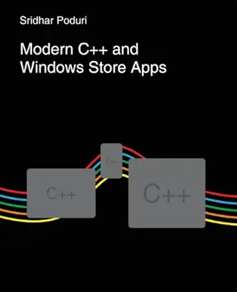 modern c++ and windows store apps 1st edition sridhar poduri 0989020800, 978-0989020800