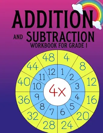addition and subtraction workbook for grade 1 math addition and subtraction practice workbook grades 1 2 add