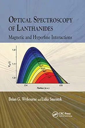 optical spectroscopy of lanthanides magnetic and hyperfine interactions 1st edition brian g wybourne ,lidia
