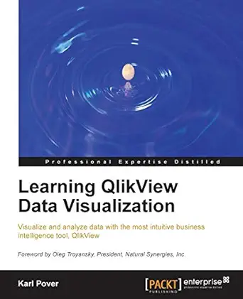 learning qlikview data visualization 1st edition karl pover 1782179895, 978-1782179894