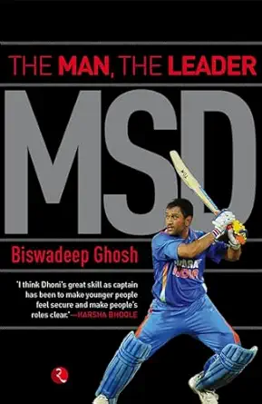 msd the man the leader 1st edition biswadeep ghosh 8129135817, 978-8129135810