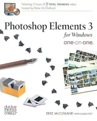 photoshop elements 3 for windows one on one 1st edition deke mcclelland ,galen fott 0596008449, 978-0596008444
