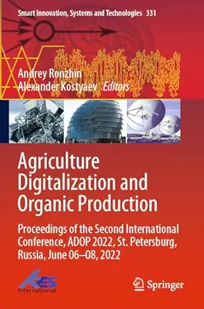 agriculture digitalization and organic production proceedings of the second international conference adop