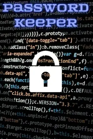 password keeper all your passwords in one place space for more than 500 password alphabetical a z tabs