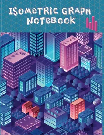 isometric graphing paper 0 58 for 3d drawings and more 8 5 x 11 200 pages engineering design gaming mapping