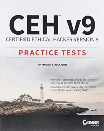 ceh v9 practice tests p 1st edition raymond blockmon 1119252156, 978-1119252153