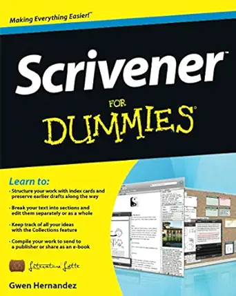 scrivener for dummies 1st edition gwen hernandez 1118312473, 978-1118312476