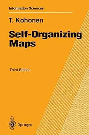 self organizing maps 3rd edition teuvo kohonen 3540679219, 978-3540679219