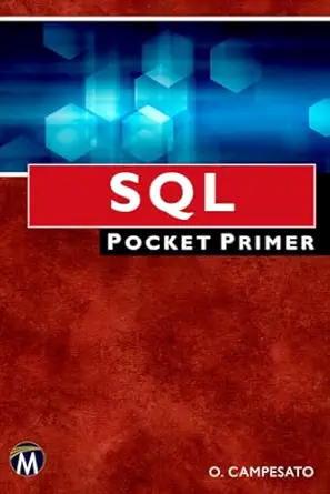 sql pocket primer 1st edition oswald campesato 1683928148, 978-1683928140