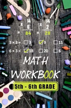 5th and 6th grade math workbook math drills multiplication daily exercises 80 days of timed tests at 80