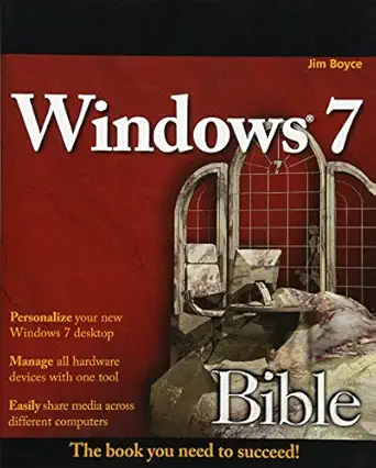 windows 7 bible 3rd edition jim boyce 0470509090, 978-0470509098