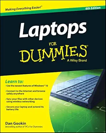 laptops for dummies 6th edition dan gookin 1119041805, 978-1119041801