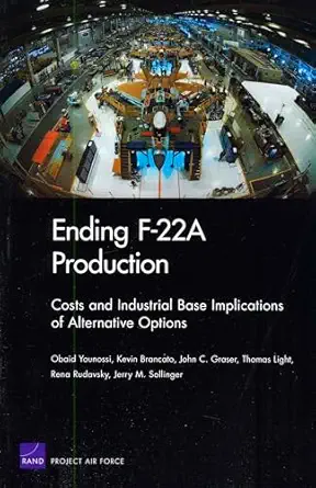 ending f22a production costs and industrial base implications of alternative options 2009 1st edition obaid