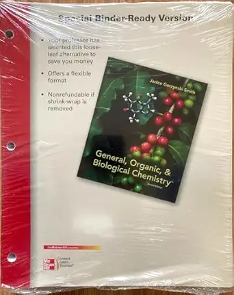 general organic and biological chemistry 2nd edition janice gorzynski smith 0077491300, 978-0077491307