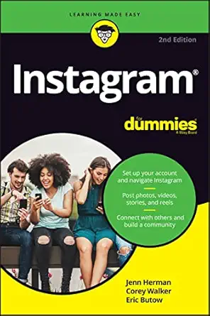 instagram for dummies 1st edition jenn herman ,corey walker ,eric butow 1119931797