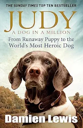 judy the unforgettable story of the dog who went to war and became a true hero 1st edition damien lewis