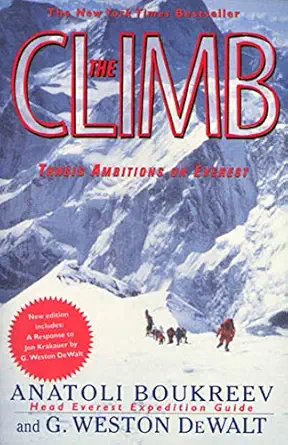 the climb tragic ambitions on everest 2nd edition anatoli boukreev ,g weston dewalt 0312206372, 978-0312206376